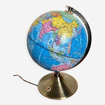 Vintage earth globe