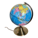 Vintage earth globe