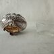 Former silver salt shaker miner punches rock dirt silver and 19th century glass
