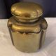 70s oriental style silver brass bottle