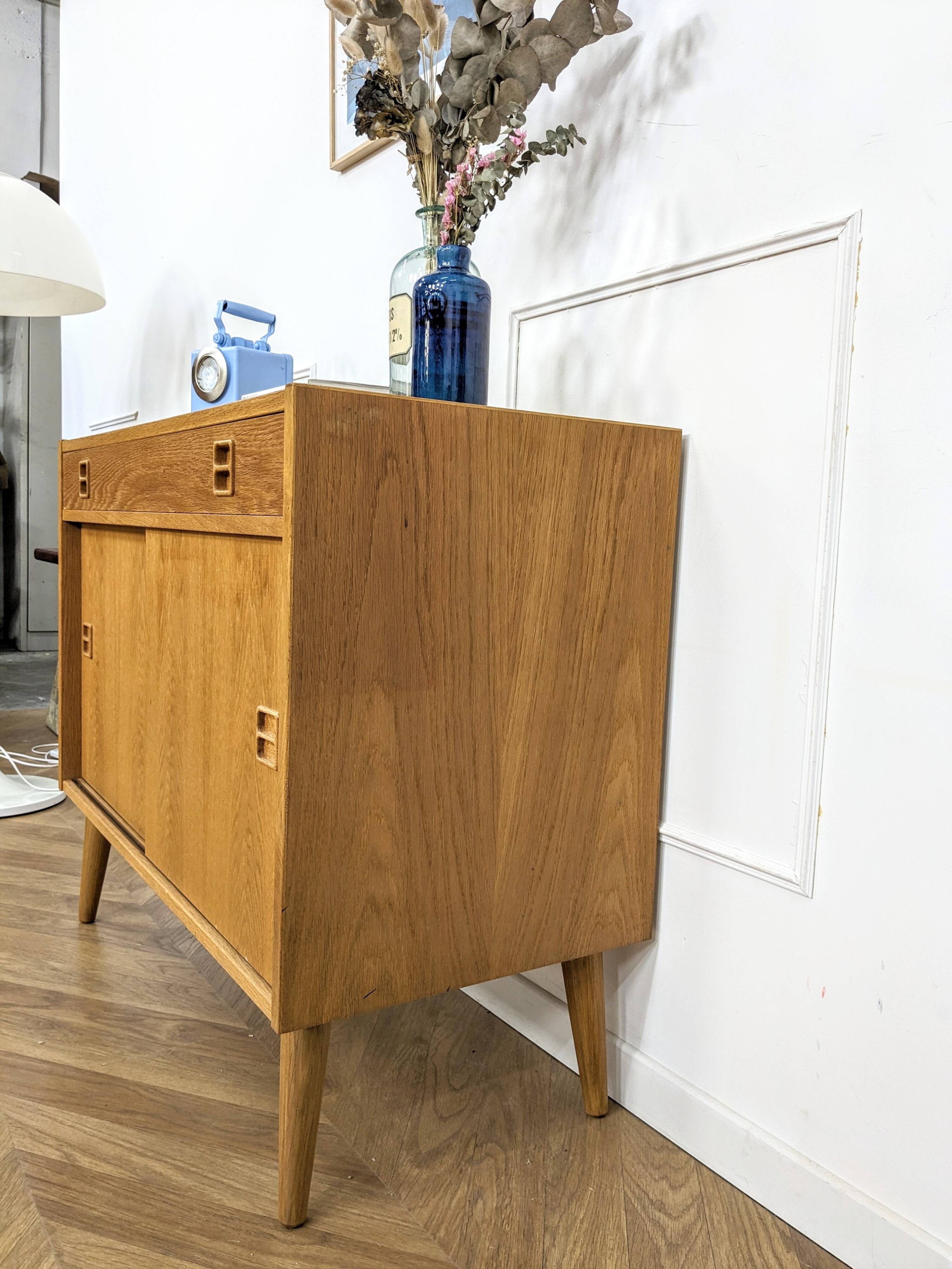 Vintage oak sideboard