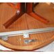 Baumann table with extension cords