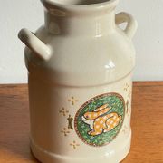 VASE Rabbit Ceramic TAIWAN Vintage