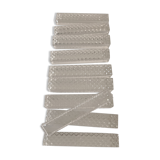 Knife holder chiseled glass