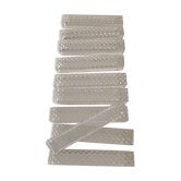 Knife holder chiseled glass