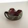Murano glass ashtray "Golden Dust", Italy, 1970