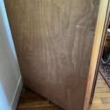 Oak storage cabinet