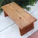Low console in pine Scandinavian style / vintage 60s-70s