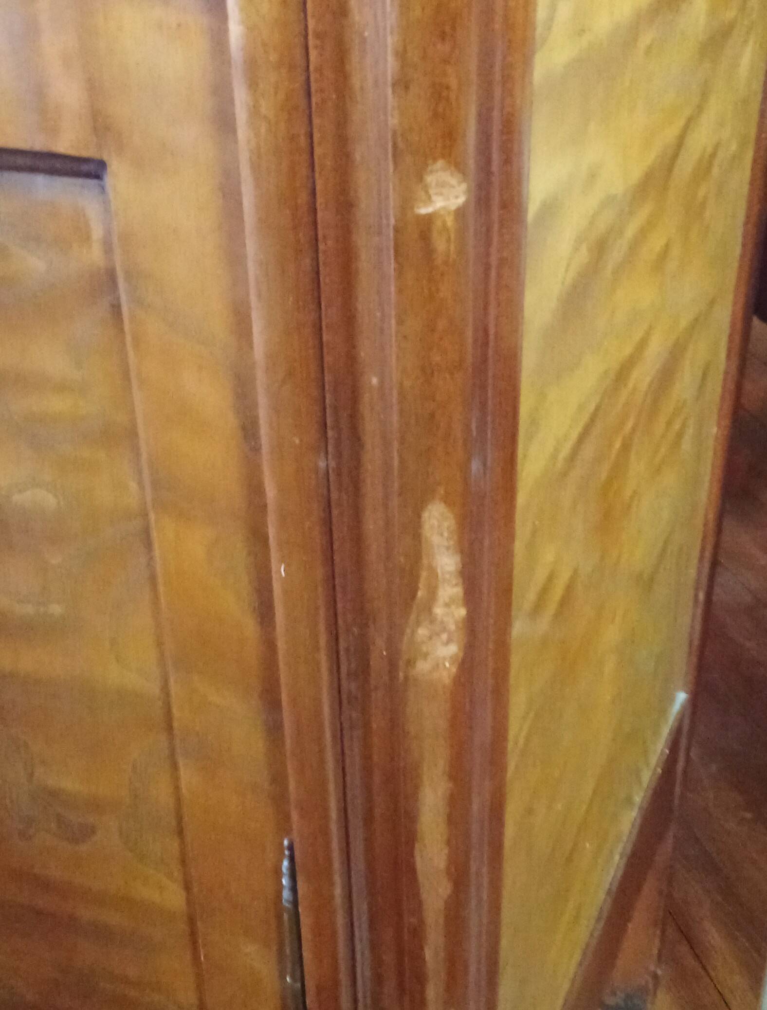 Old library display cabinet