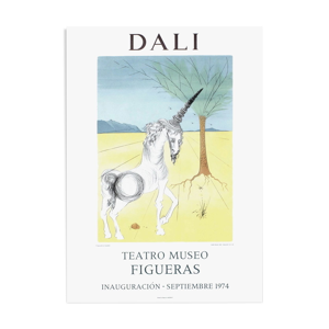 Affiche Dali 1974