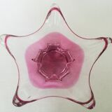 Coupe en cristal rose