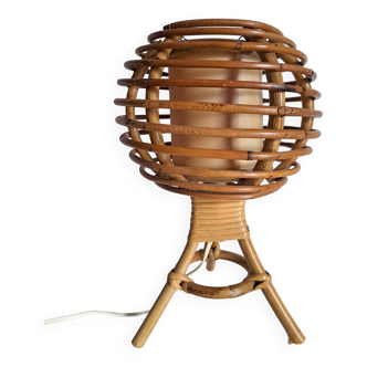 Lampe de chevet bambou