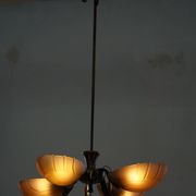 Art Deco chandelier by Paavo Tynell for Taito Oy, Finland, 1930s