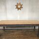 Farm table, early 20th fir bistro countryside