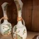 Pair of porcelain carafes