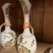 Paire de carafe en porcelaine