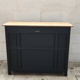 Cash counter commercial furniture black patina