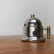 Sugar bowl from the Kontessa series, Italian postmodern design by Vev Vigano, 1980s.