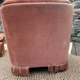 Living room 3 pieces velvet toad