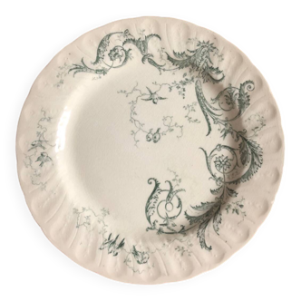 Assiettes terre de fer gien