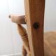 Rocking-chair en bois du milieu du siècle