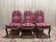 Suite de 6 chaises époque Napoléon III en acajou