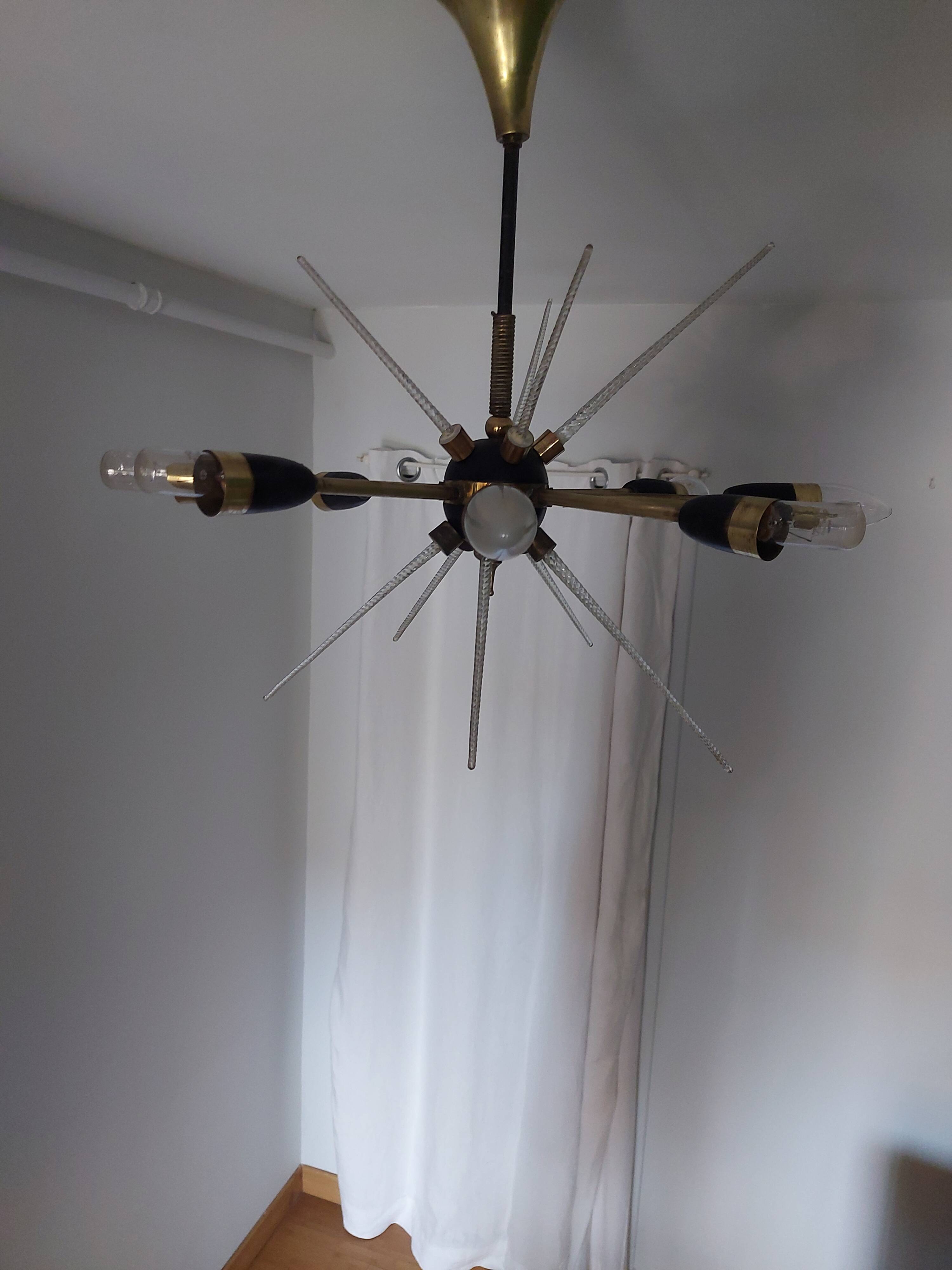 Sputnik chandelier