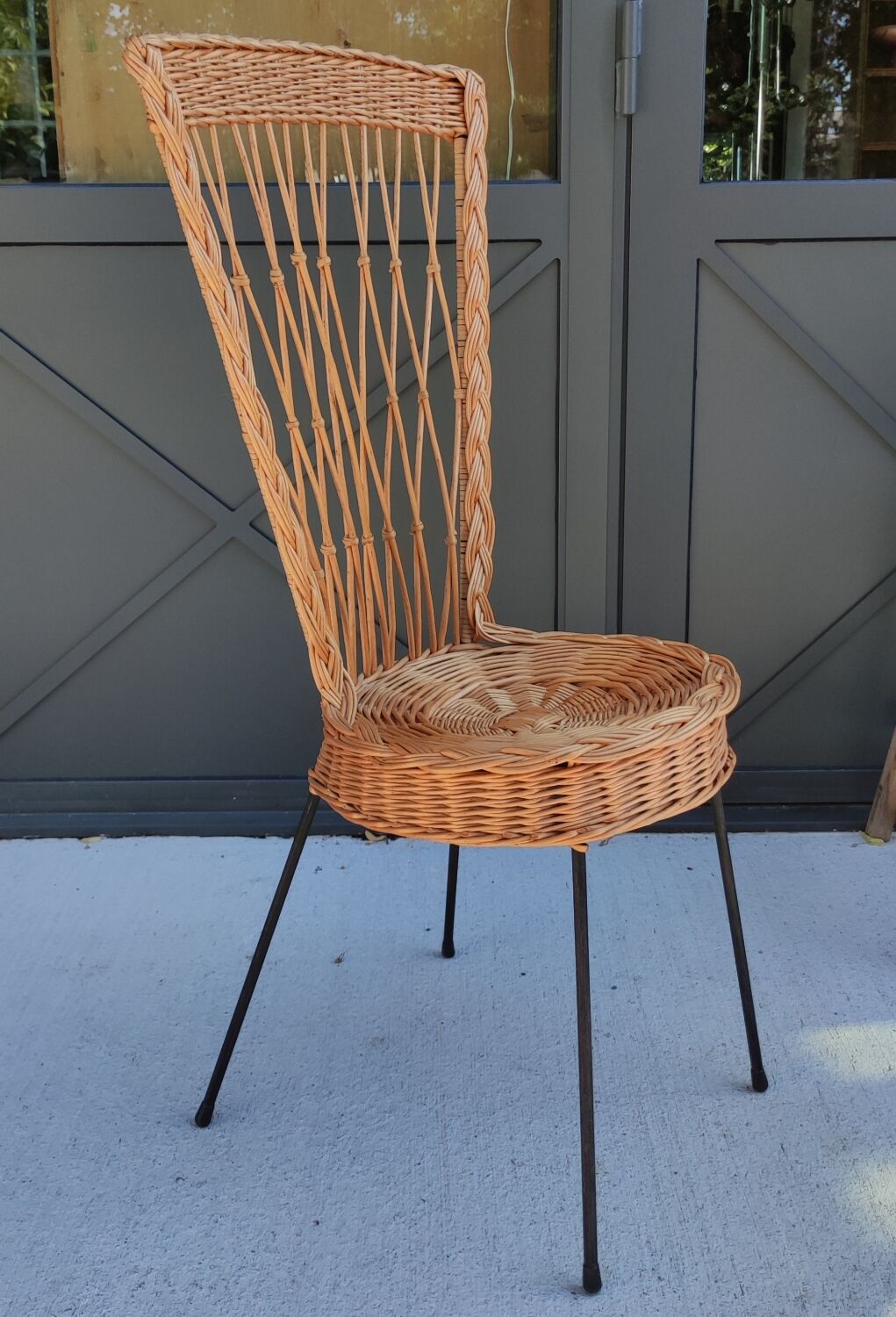 Vintage rattan chair