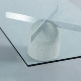 Vintage Paracarro coffee table by Giovanni Offredi for Saporiti, Italy, 1970s