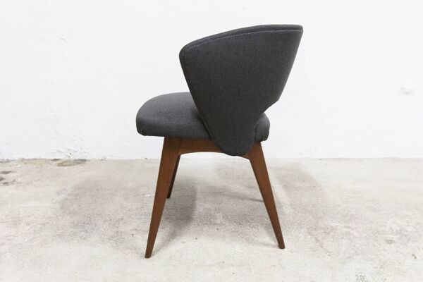 Fauteuil coquille 1958 Michel Ducaroy édition Roset restauré