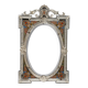 Miroir Vénitien à Pare-closes Style Renaissance – Verre Biseauté Émaillé – XIXe