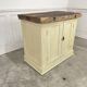 Small workbench 1900 light beige patina