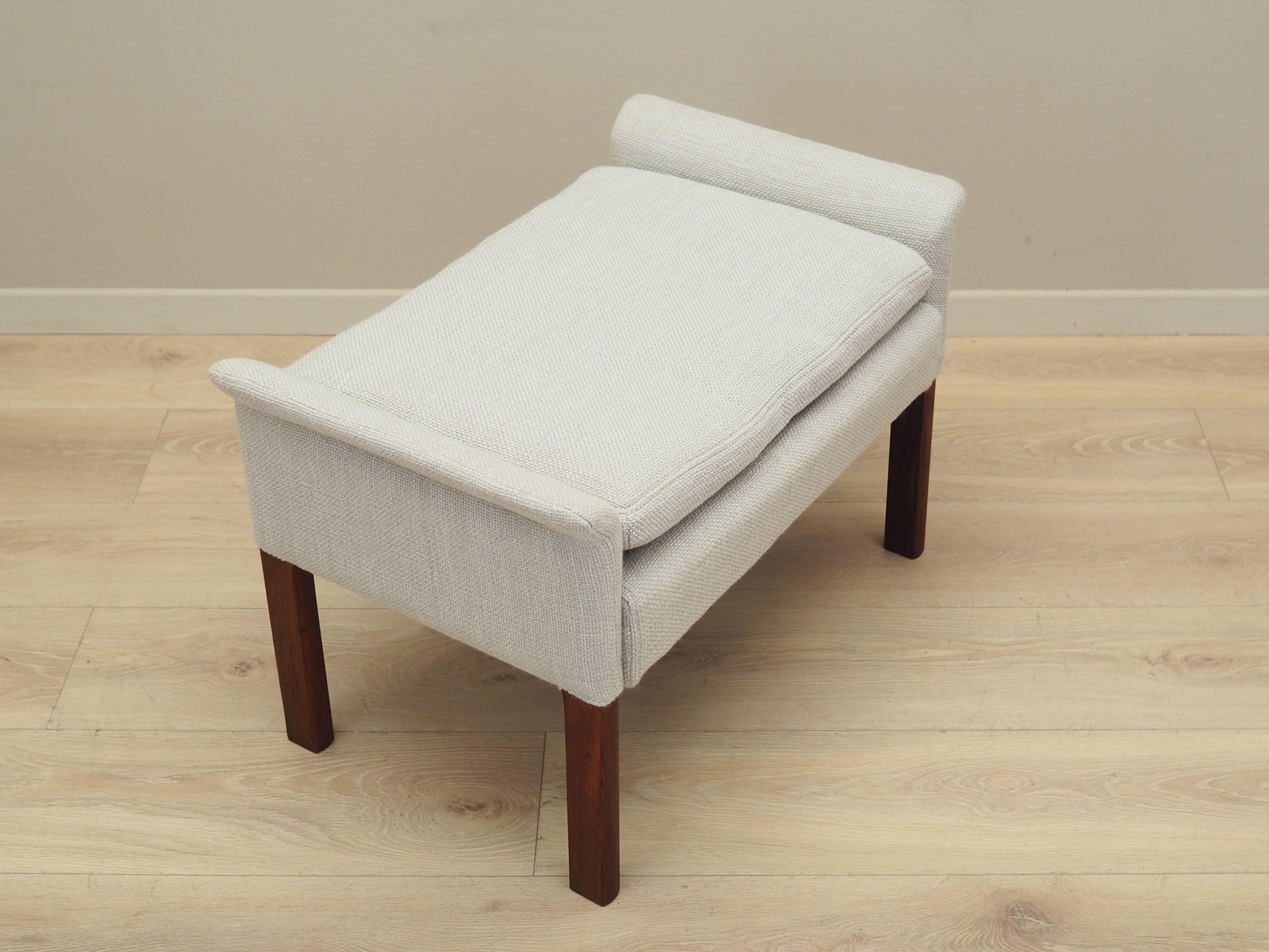 Rosewood footstool, Scandinavian design, 1960s, designer: Hans Olsen, production Vatne Møbler