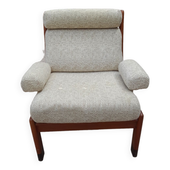 Fauteuil teck 1960/70