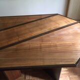 Design dining table convertible into a console