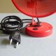Red wall lamp from the 80