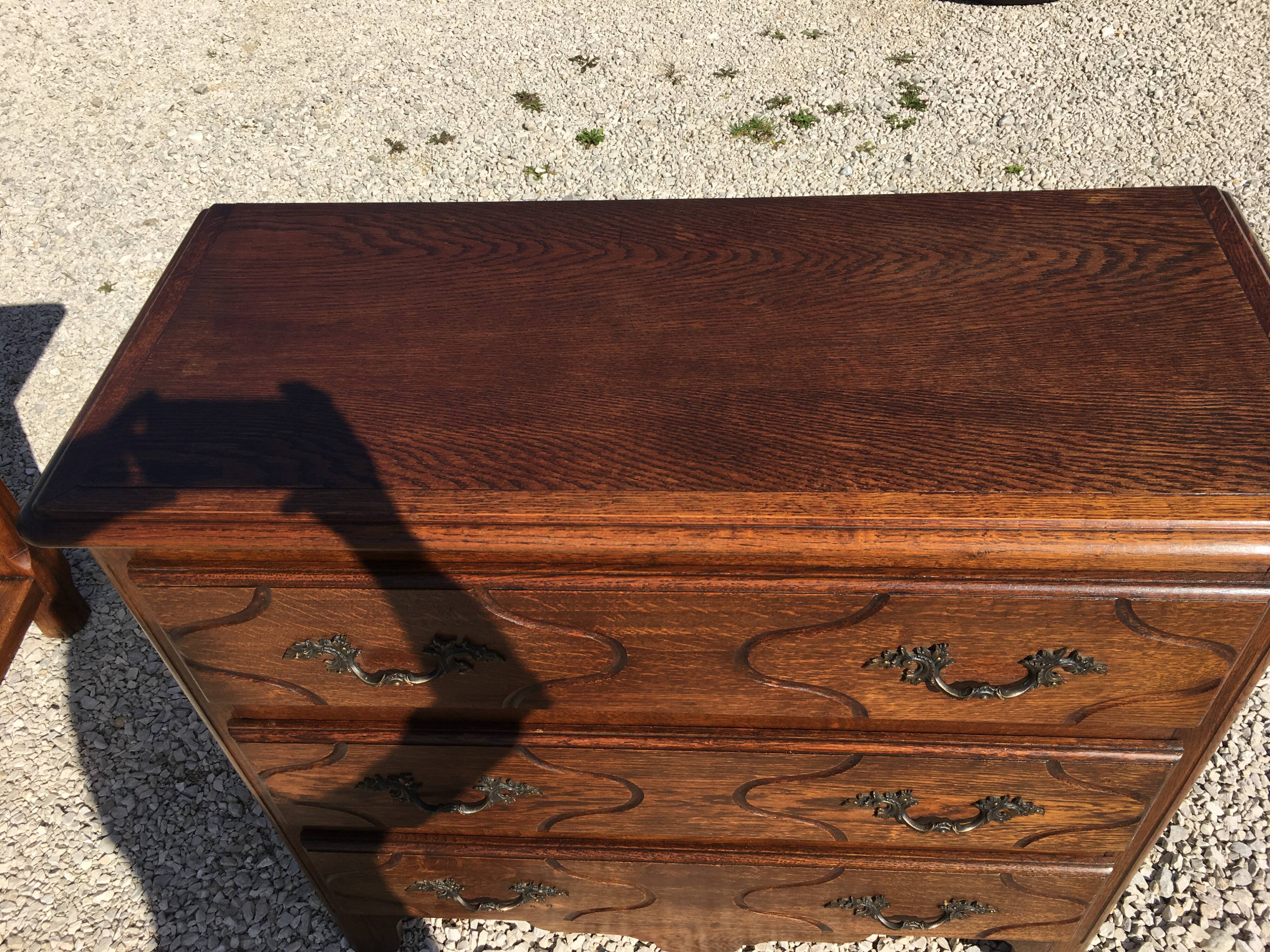 Oak dresser 3 drawers