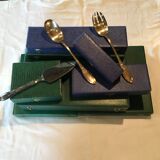 Cutlery housewife 12 people Boulenger Louis XVI