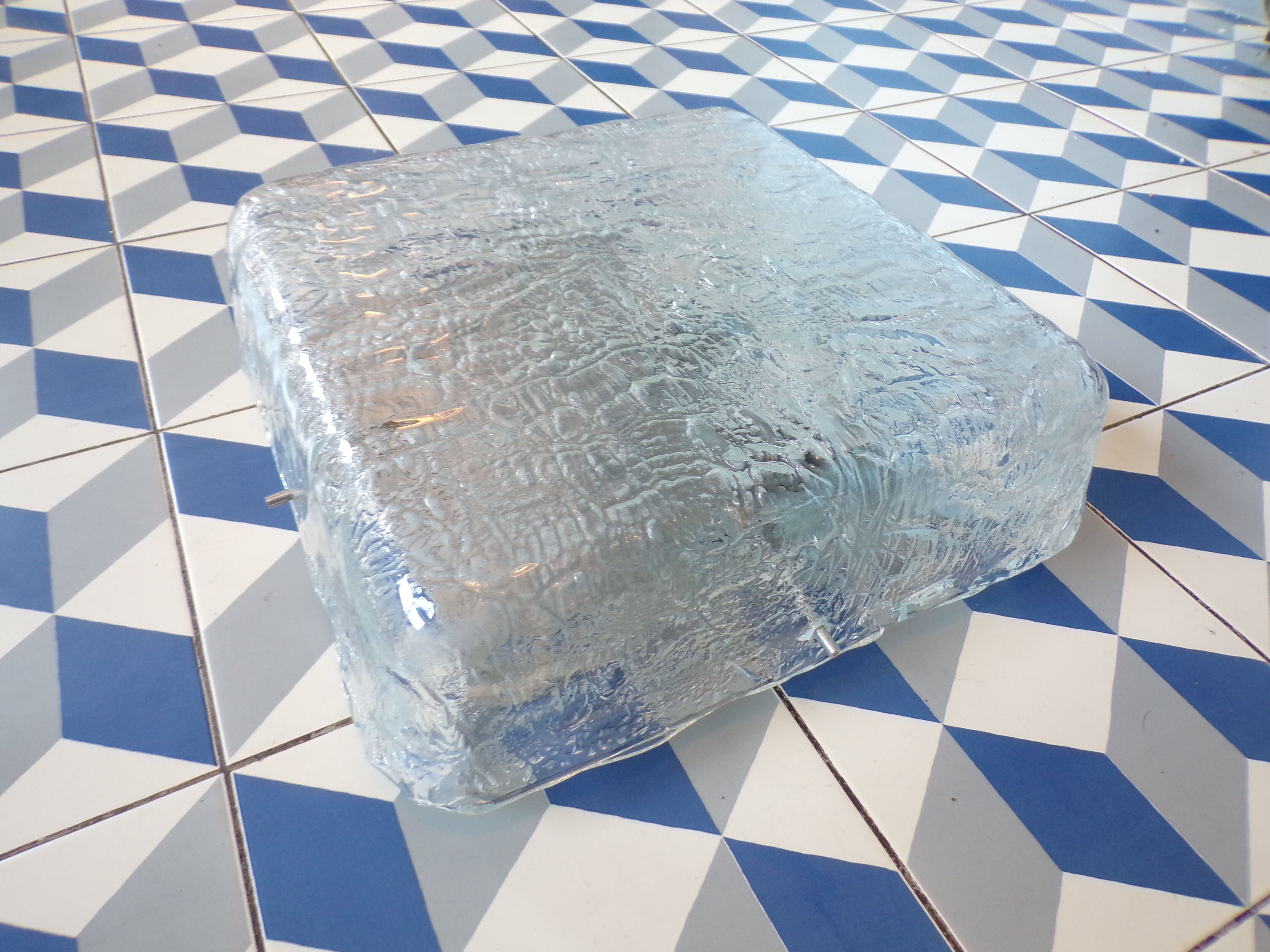 Grohe ice cube glass ceiling lamp