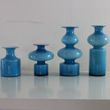 Set of Holmegaard vases