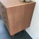 Scandinavian style teak chest of drawers