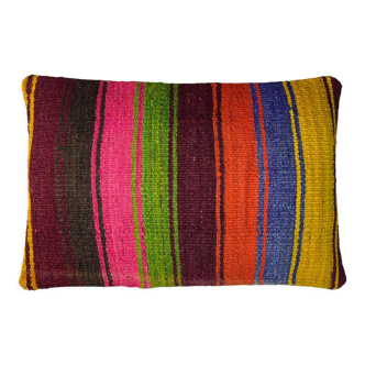 Housse de coussin kilim turc vintage