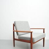 Teak lounge chair by Grete Jalk for France & Son, 1950s