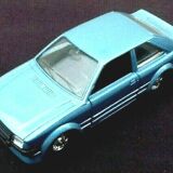 Miniature car (1986) Ford Escort RS Turbo Solido Scale: 1/43rd