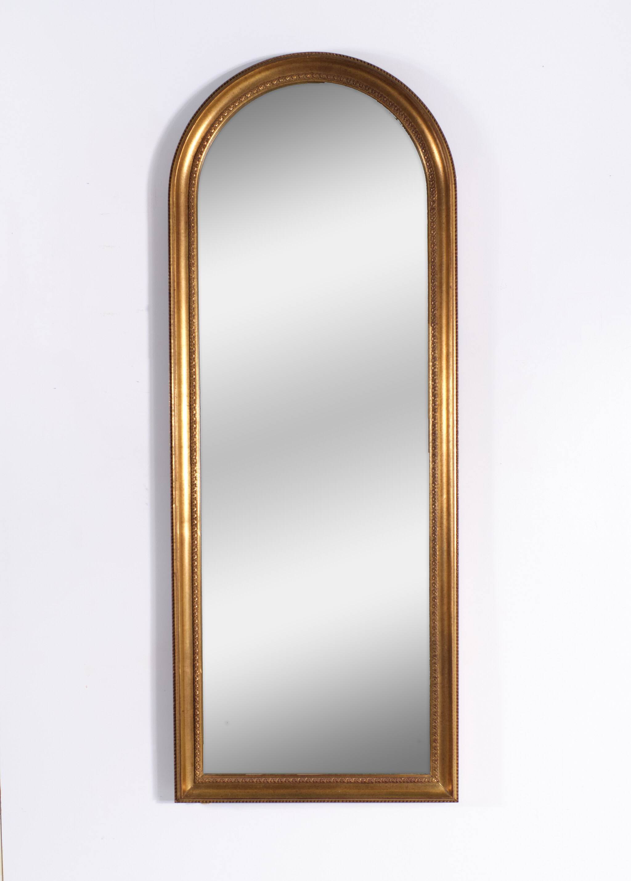 Deknudt classic hall mirror 1980s belgium