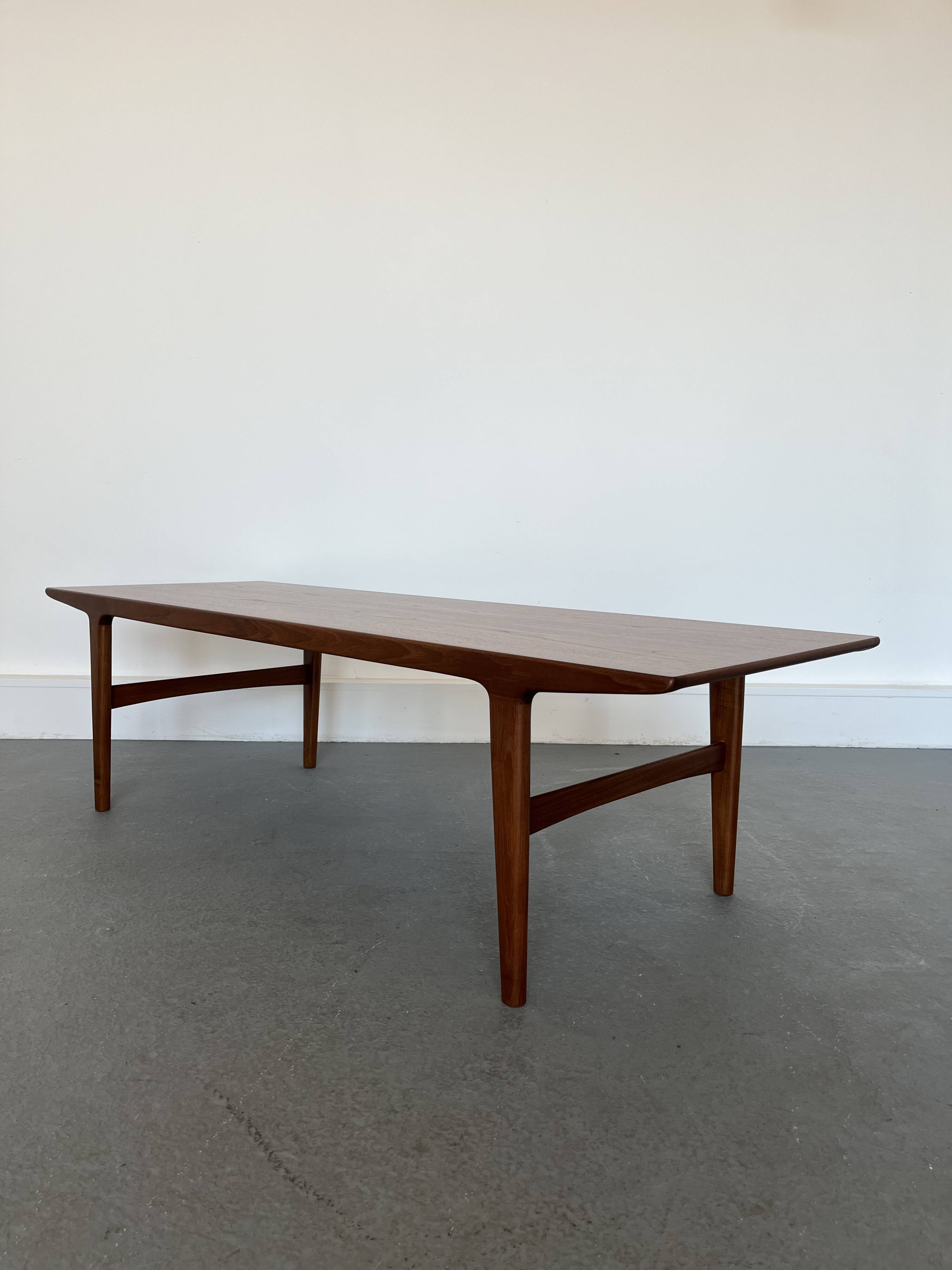 Scandinavian teak table by Niels Otto Møller, 1960s