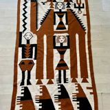 Vintage Peruvian wool rug