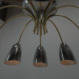 Huge space age chandelier, 1960