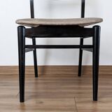 Lot de 4 chaises vintage des années 60