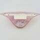 Half-moon wall light in pink glass paste Art Glass 70s 80s